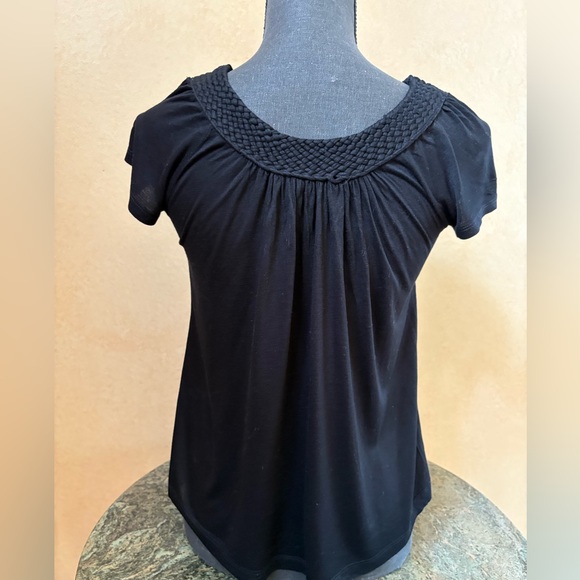 H&M Black Short Sleeve Blouse - Picture 7 of 9